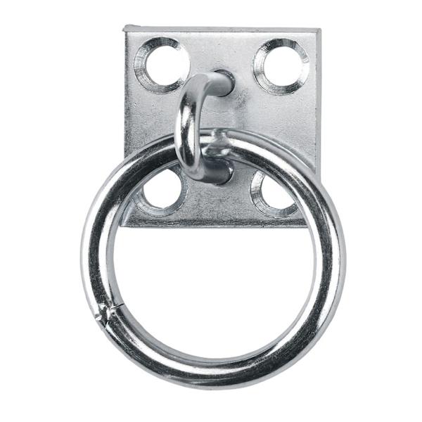 Heste Koblingsring Rustsikker Metall Bindeplate for Spilt Bås Vask