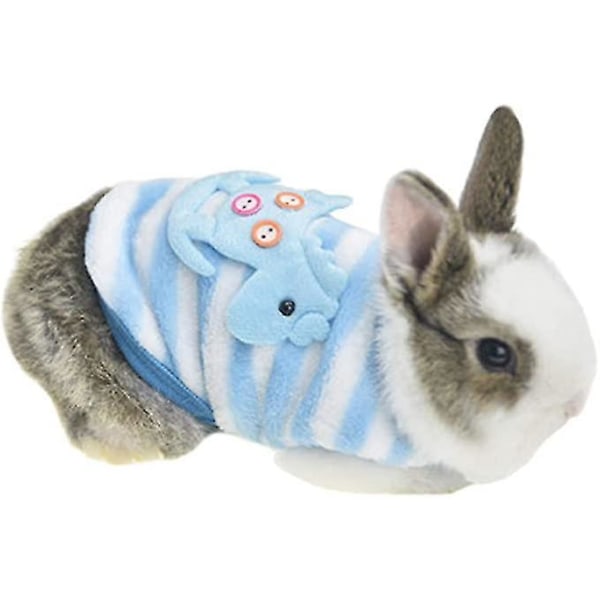 Varm fleece Kanin Kläder Söt litet djur Marsvin Chinchilla Iller Ängel Dräkt Tillbehör Outfit Hamster Iller Råtta Marsvin