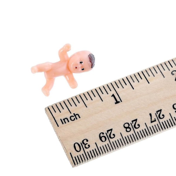 60 st Mini Plast Bebisar Barn Badleksak Tiny
