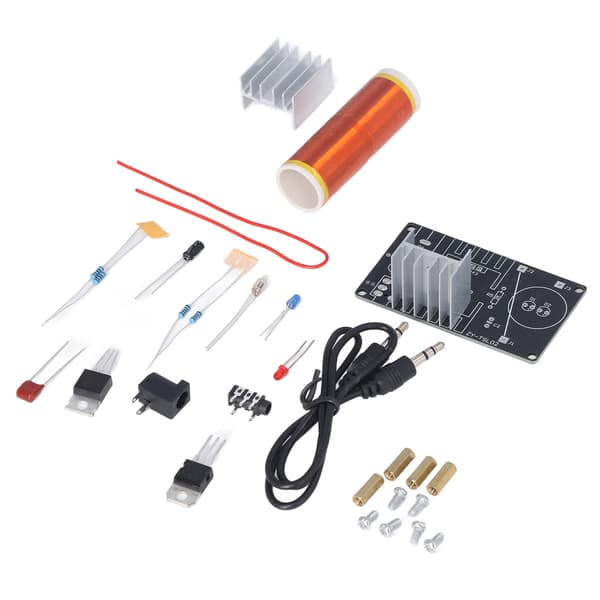 Mini Musikspole Modul DIY Plasma Højttaler Samling Lydkabel 15W 15-24V DC Input