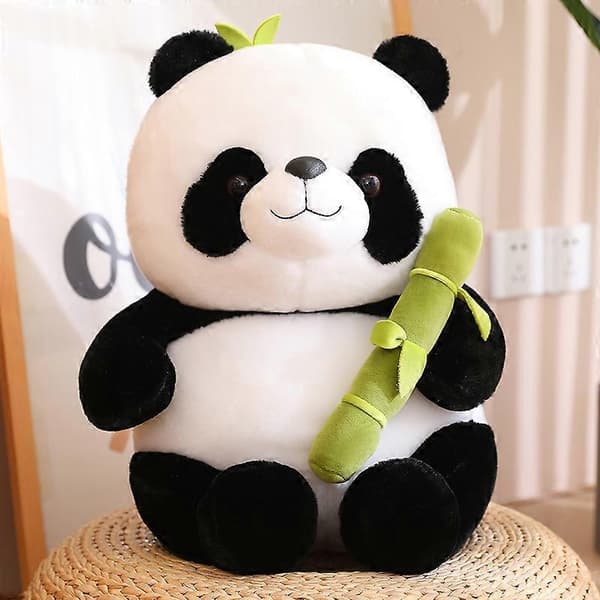 【BQ】25 cm Panda Plysjdyrdukke