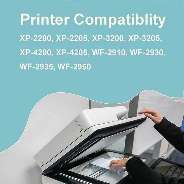 【BQ】604XL blækpatron til Expression Home XP-2200 XP-2205 printer, lyse farver [DB]