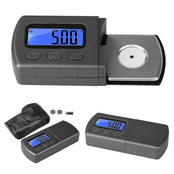 Digitaalinen kasettivaakamittari 0,01 g:n seurantavoimalla pyörivä kynääänivarsi