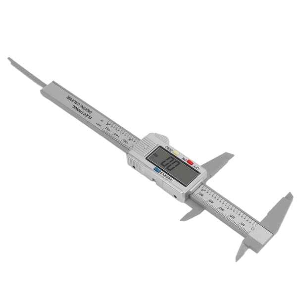 Digital Vernier Caliper Plastik Elektronisk Stor LCD-skærm Display Caliper til Differentialmåling