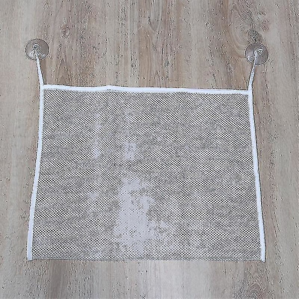 Hhcx-baby Bath Toys Storage Organiser Mesh Net With Strong Suction Cups(mesh)(single Grid)