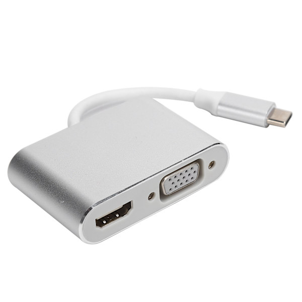 TypeC til HD Multimedia Interface VGA Video Converter Adapter Dock til Telefoner Bærbare Computere
