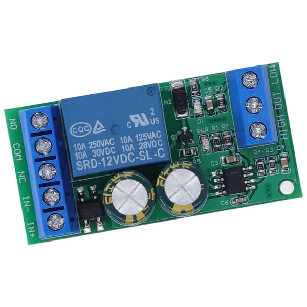 Vannstandskontroller Relé Sensor Modul Automatisk Kontroll DC 12-15V AC 9-12V