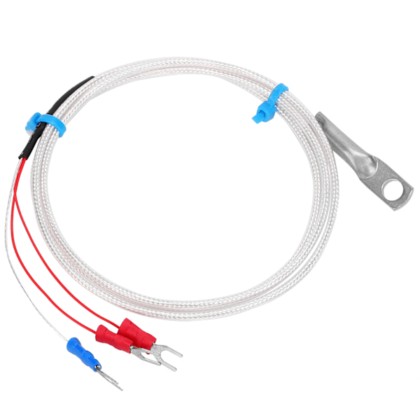 PT100 Termistor Temperatursensor Probe - 5m Rundhåls Patch Typ för Noggrann Mätning