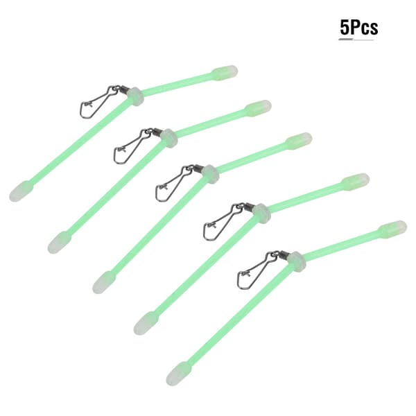 Slitstark 5-pack PVC Fiskerör Balanskoppling Fisketillbehör 10 cm