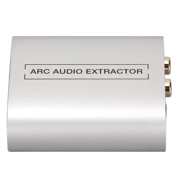 ARC Lyduttrekker HD Multimedia Interface 2CH Analog Stereo Lydsplitter Adapter for Forsterker Hodetelefoner