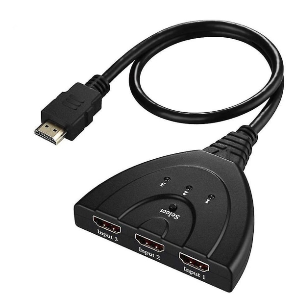 Hdmi Switch Hdmi Pigtail Switch Splitter 3 In 1 Out