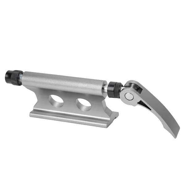 Cykel Gaffelmontering Quick Release Forreste Fast Clip Bagagebærer Holder Dyb Titanium Farve
