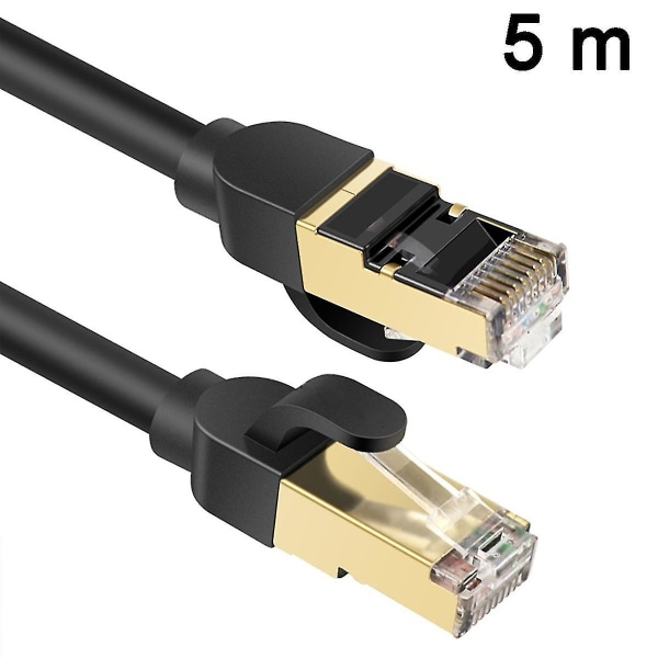 Cat 8 Ethernet-kabel, 26awg 40gbps 2000mhz patchkabel