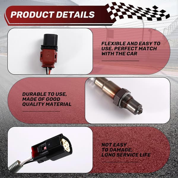 st oppstrøms og nedstrøms oksygen O2-sensor 234-5068 234-4575 for Ford Focus 2.0L L4 2014-2018