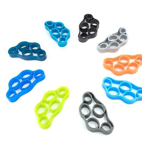 3 stk Håndgrepsforsterker Finger Treningssett Grip Trainer Ring Underarm Grip Trening Finger Stretcher Finger Exerciser