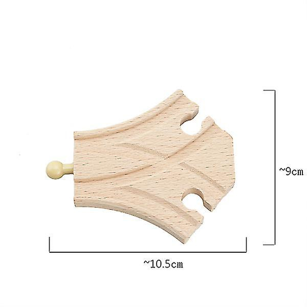 Hhcx-tbkjoys puiset junaradat rautatietarvikkeet Kaikenlaiset puuraidan eri komponentit opetuslelut Double Curvature A