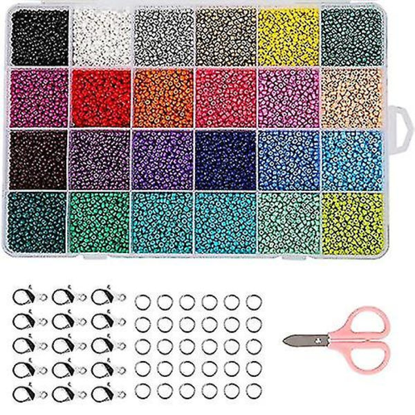 Craft Seed Beads, 14400 stk.