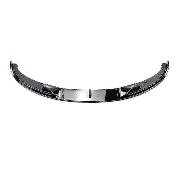 【BQ】Frontspoiler Kompatibel med B M W 5-serie E60 E61 2005-2010 blank svart läppspoiler-Perfet