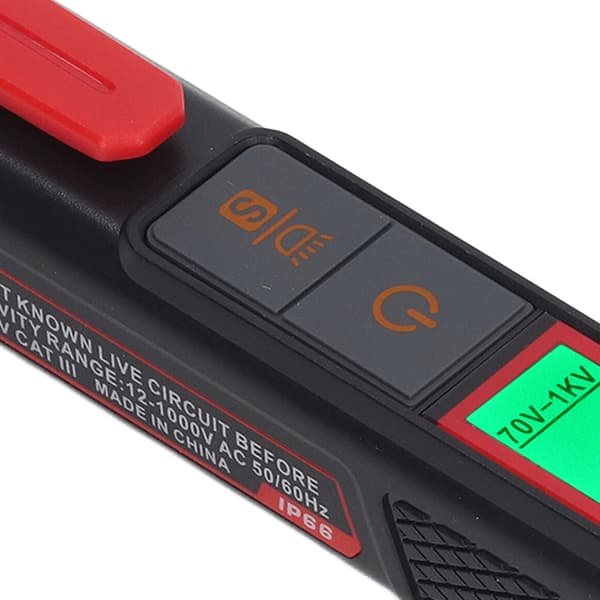 Beröringsfri AC Spänningstestare Digital Display Elektrisk Testpenna LED