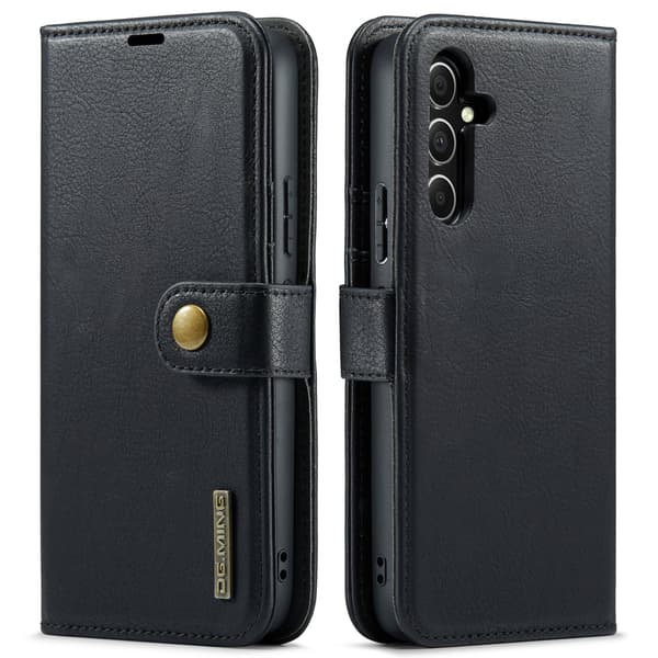 Samsung Galaxy A54 5G - Retro Lommebokveske med Magnetisk Design Grå