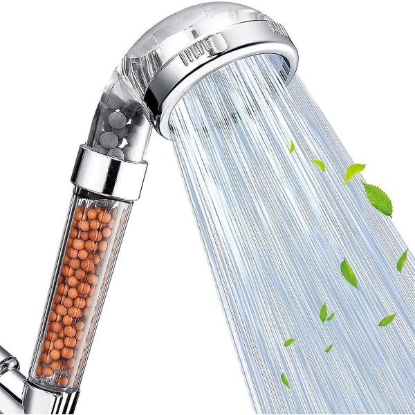 Duschhuvud Filterfiltrering Högtrycksfunktion Spray Handduschhuvud