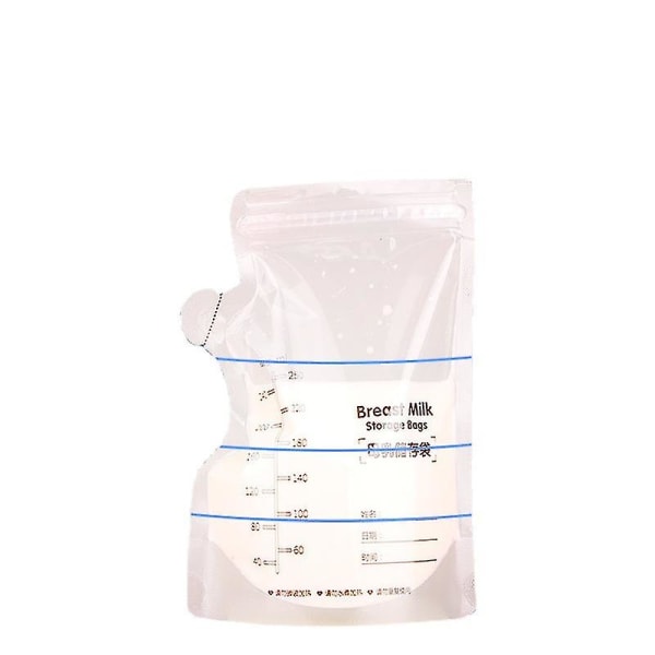 Engangs oppbevaringspose for menneskemelk melkepose 250ml Oppgradering 30 stk