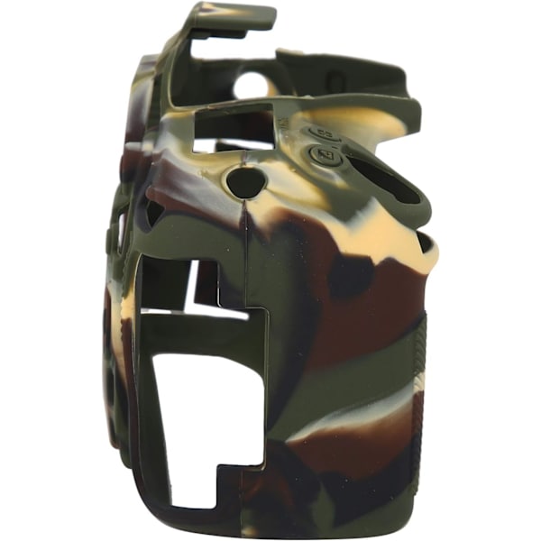 Silikone beskyttelseshus Shell mod ridser til Nikon D7000 (camouflage)
