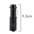 【BQ】LED Lommelykt CREE Ultrafire - Svart