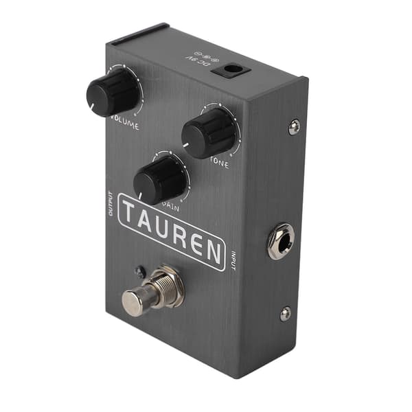 AN 36 Grå Gitar Drive Pedal Distortion Overdrive Effektsimulator