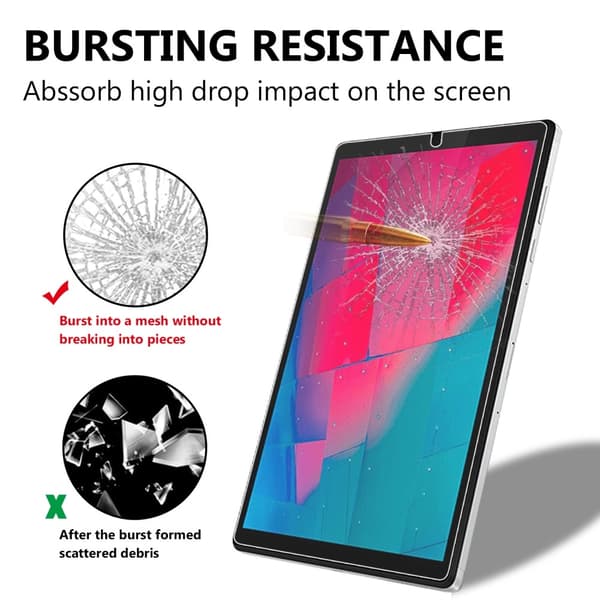 【BQ】Lenovo Tab M10 HD (2nd Gen) - Full Coverage Tempered Glass Screen Protector 180