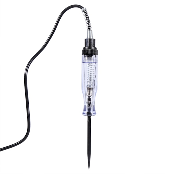 6V, 12V, 24V DC Krets Tester for Biler og Lastebiler med Lang Probe og Pærelys