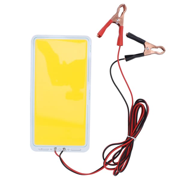 COB LED Panel Lys med Klips DC12V/70W Integreret Lampekilde til Udendørs Camping Telt Varm Hvid