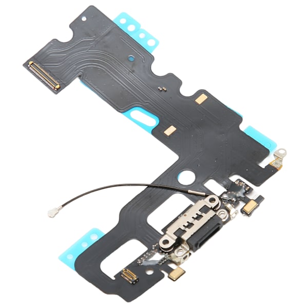 Ladeport Flexkabel USB Ladeport Dock Connector Flex Ledning Erstatning for IPhone 7 Svart