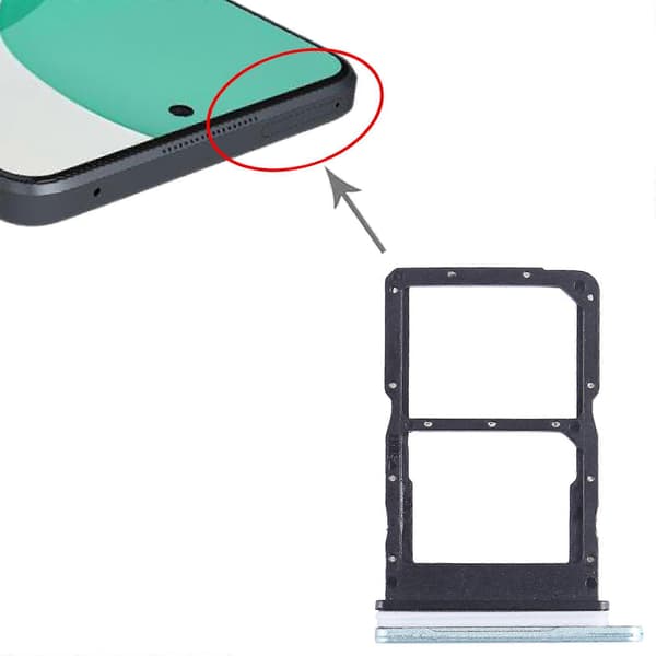 Til Huawei Nova 11i SIM + SIM-kortbakke Green