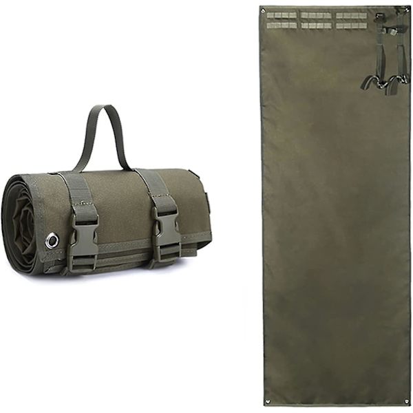 Taktisk skytematte Utendørs Jaktmatte Vanntett Camping Sammenleggbar Pad Army Green