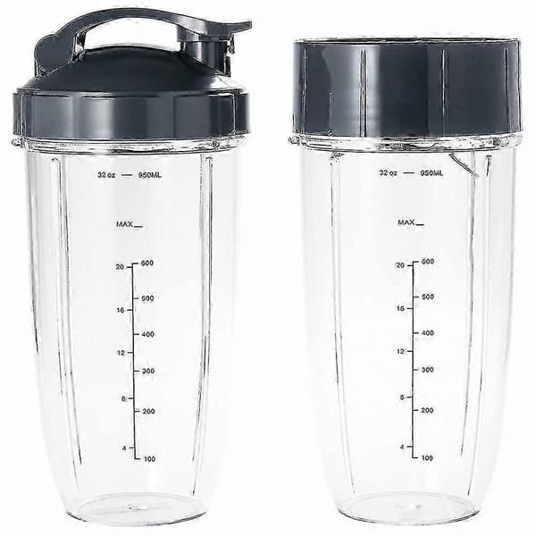 7-delt reservesæt til blenderkop og klinge, stor kapacitet 946 ml, kompatibel med NutriBullet-system