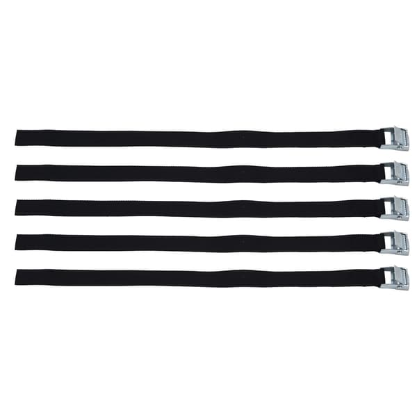 10st Zink Legering Tryckspänne Spännband Smutsresistent Nylon Surrningsbälte för Gods Bagage