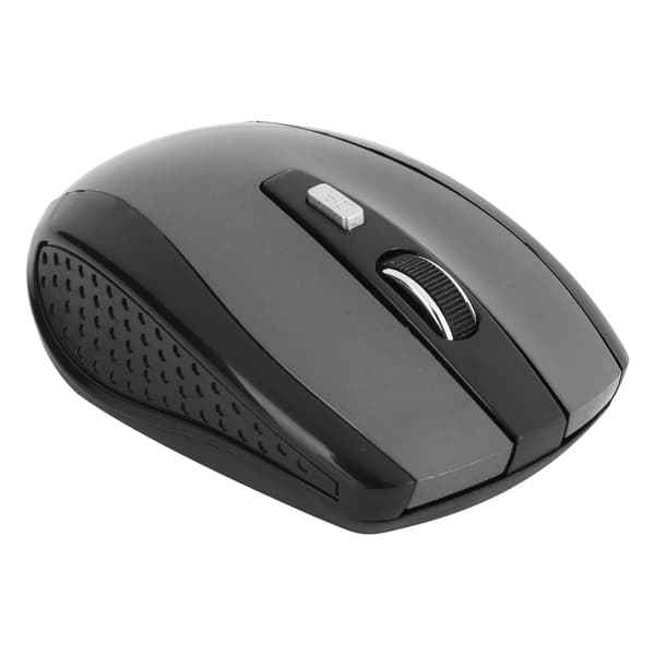 Justerbar DPI Grå Trådløs Mus til Notebook Gaming