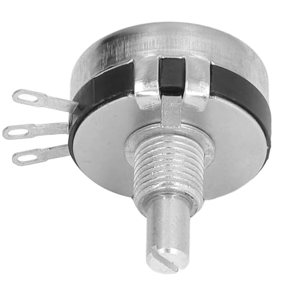 20 stk. Potentiometer Sortimentssæt Enkelt Omdrejning Kulfilm Rotary Taper Komponent WTH118‑2W10K
