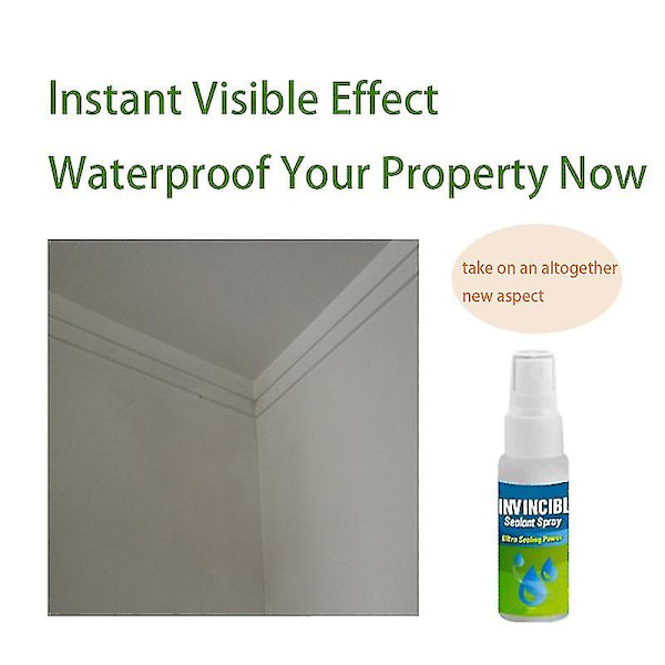 30ml Invincible Sealant Spray För vägg/vask/rör/tak Multifunktionell Quick Sealant Fix Hemväggar 3pcs