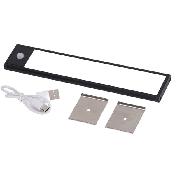 LED Bevegelsessensor Lys Aluminiumlegering USB Trådløs Garderobeskap Lampe
