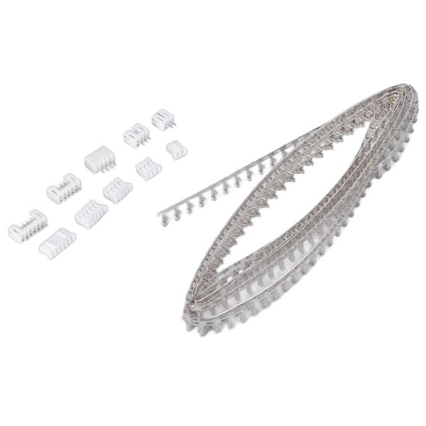 460PCS 2mm 2 3 4 Pin Han Hun Terminal Ledningsforbindelsessæt til elektronisk udstyr