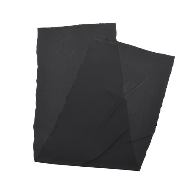 Pölytiivis kaiuttimen suojakansi - 1,7m x 0,5m - Musta
