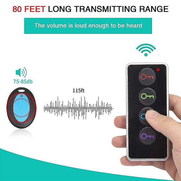 Remote Wireless Key Finder Tracker Trådlös Rf Item Locator