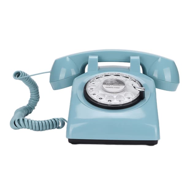 Klassisk grønn Retro Roterende Skive fasttelefon