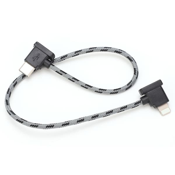30 cm Type C til Lightning Datakabel for DJI Mavic Air2 Mini2 Drone Fjernkontroll