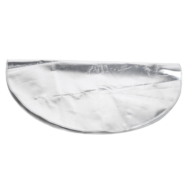 Eldstad Mat Brandsäker Utomhus Grill Däckskydd Pad Silvergrå 91cm