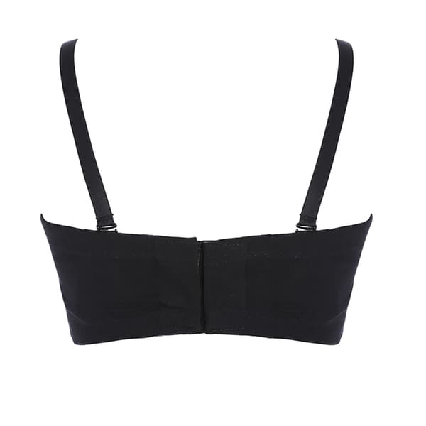 Håndfri dobbelt pumpe bomulds justerbar bustier-bh