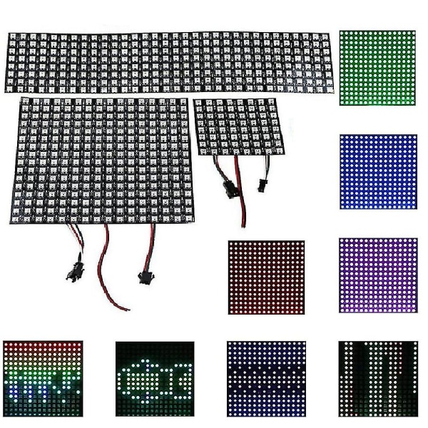 Matrix Värikäs Led Pixel Module Light kodin sisustuslamppu