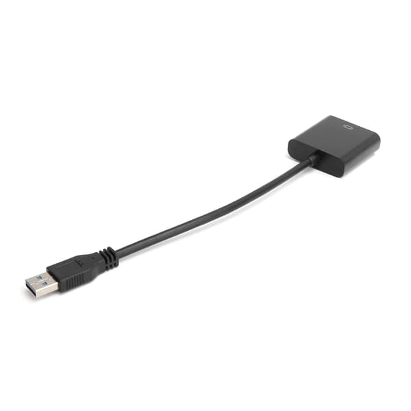USB 3.0 til VGA Adapterkabel 1920x1080 Audio Video Konverter 5.0Gbps til Windows 7/8/10